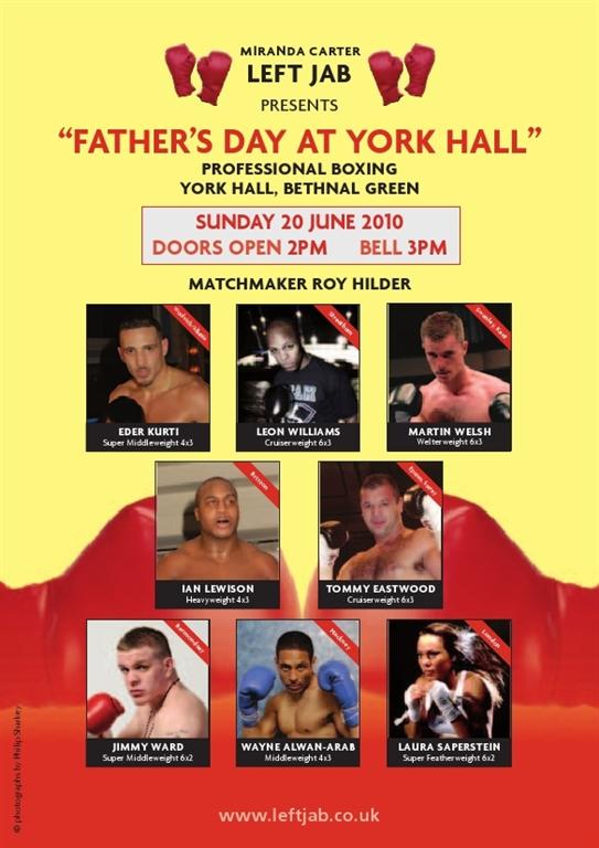 York Hall 20th June 2010