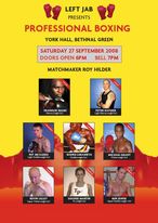 York Hall 27th September 2008