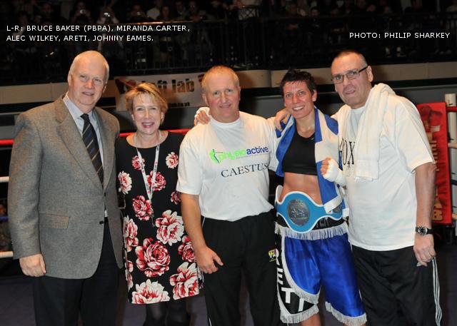 Areti wins first title
